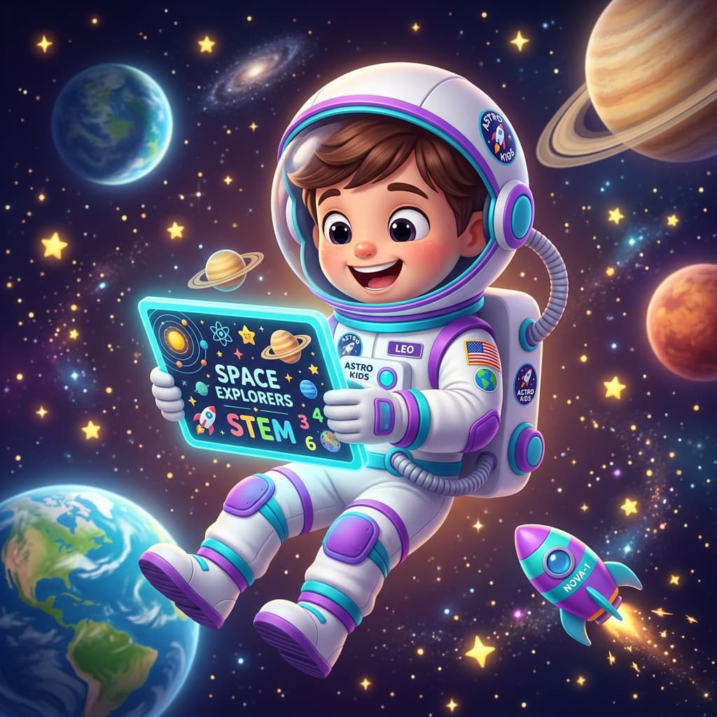 Ottodot Astronaut Learning Mascot